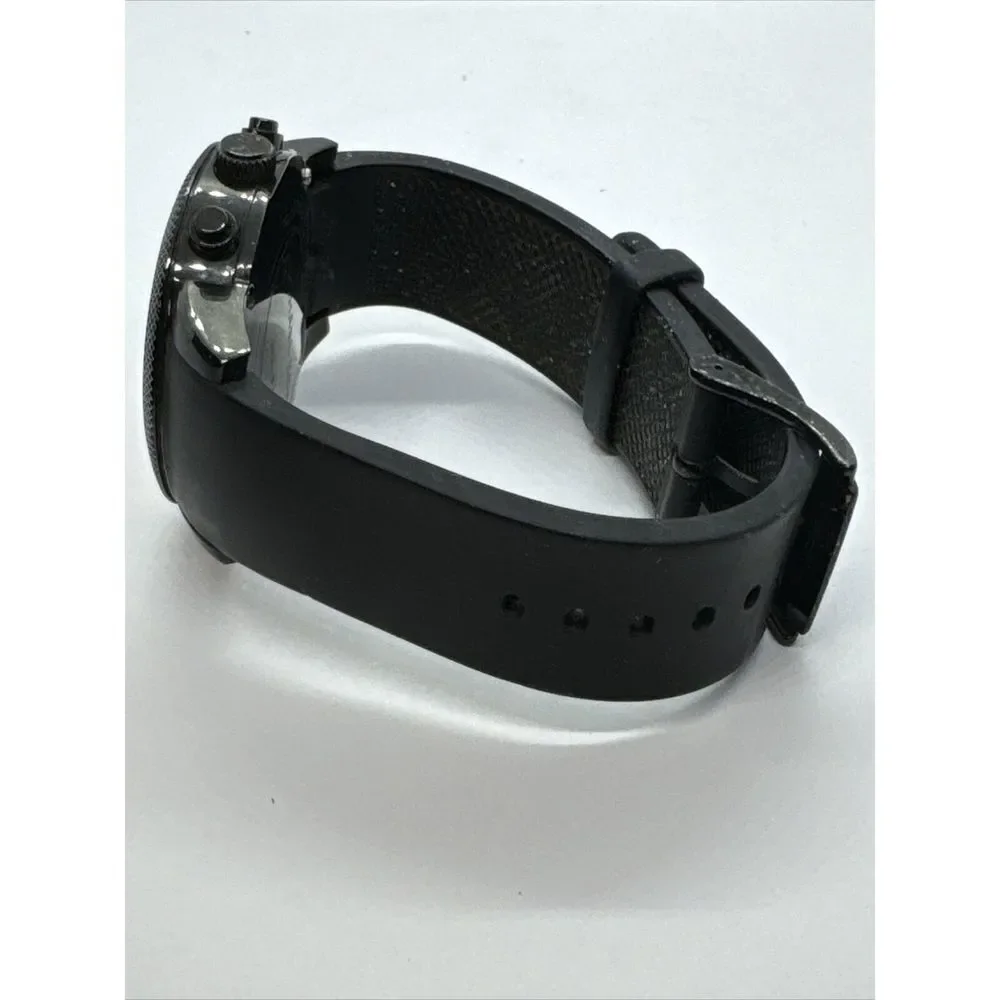 Michael Kors Scout MK8317 Women's Black Silicone Strap Analog Dial Watch JNA308